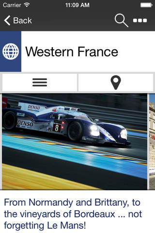 Western France for Car Enthusiasts screenshot 2