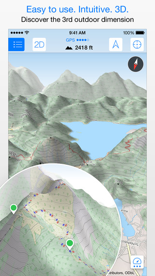 Maps 3D PRO - GPS Tracks for Bike Hike Ski Outdoor