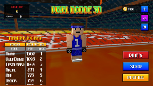 【免費遊戲App】Pixel Dodge 3D: MC Worldwide Multiplayer Dodgeball-APP點子