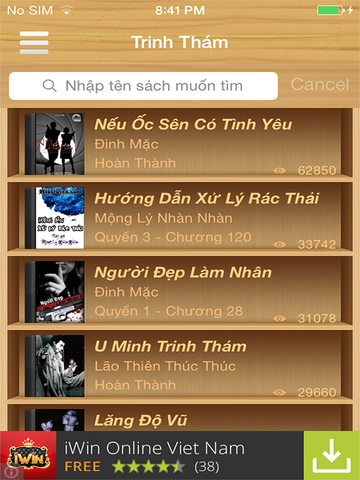 【免費書籍App】iKara Truyện - Đọc sách, truyện, tiểu thuyết online miễn phí-APP點子