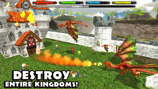 【免費遊戲App】World of Dragons: Dragon Simulator-APP點子