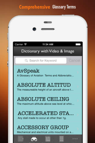 Aviation and Flight Training Dictionary: Learning Tools with Free Video Lessons and Cheat Sheets screenshot 2
