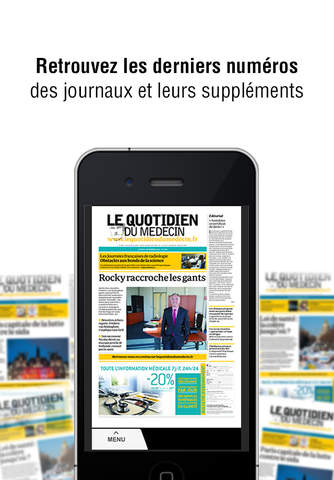Kiosque Le Quotidien Santé screenshot 2