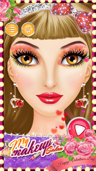 【免費遊戲App】My Makeup Salon - Girls Fashion Game of Face & Eyes Makeover-APP點子