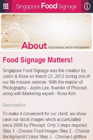 Singapore Food Signage screenshot 2