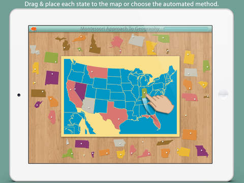 United States Of America LITE - A Montessori Approach To Geography