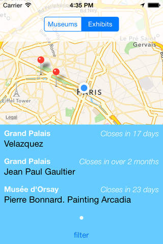 Paris Museums screenshot 3