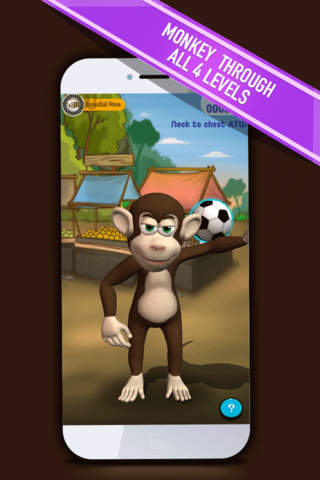 Monkey Feet Pro:Flicking,Kicking Soccer Ball Juggling Champion screenshot 4