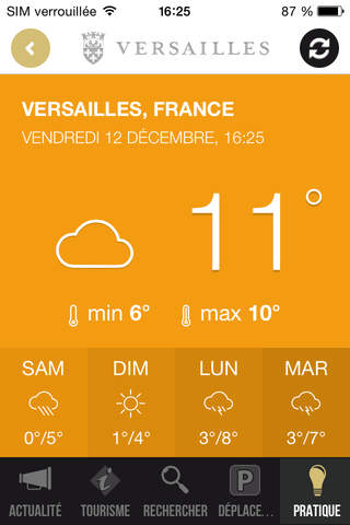 L'appli Versailles screenshot 4