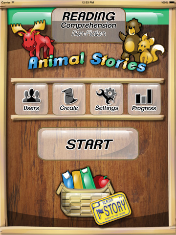 Reading Comprehension APP – Snap Teach-Third And Fourth Grade Non-Fiction Animal Stories And Testing