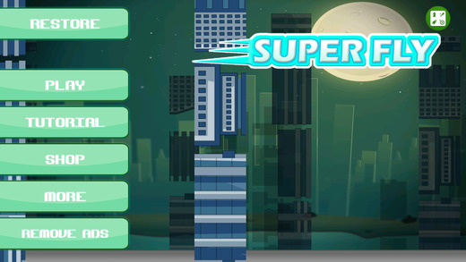 Superhero Fly - Fly through buildings and help superheroes escape