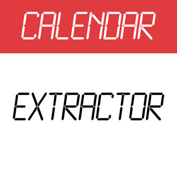 Calendar Extractor : the simpliest way to know your working time 生產應用 App LOGO-APP開箱王