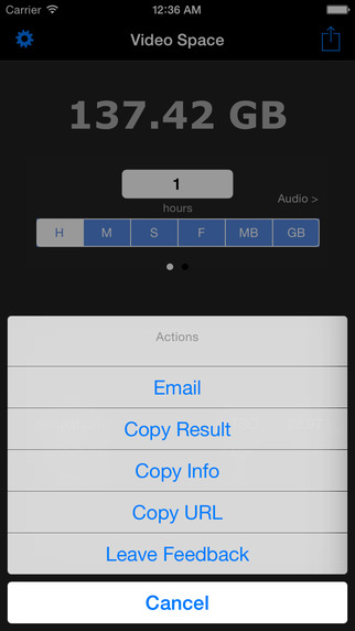 【免費工具App】Video Space Calculator-APP點子