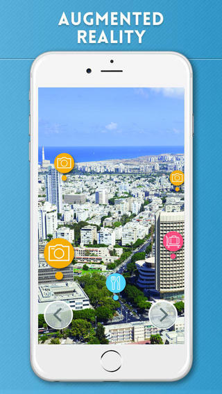 【免費旅遊App】Tel Aviv Travel Guide with Offline City Street and Metro Maps-APP點子