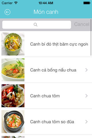 Món Ăn Việt HD screenshot 4