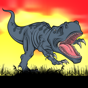 Escape Dino And Run Jump In This Prehistoric Jurassic Age Over History - The World Of Dinosaurs Extinction LOGO-APP點子