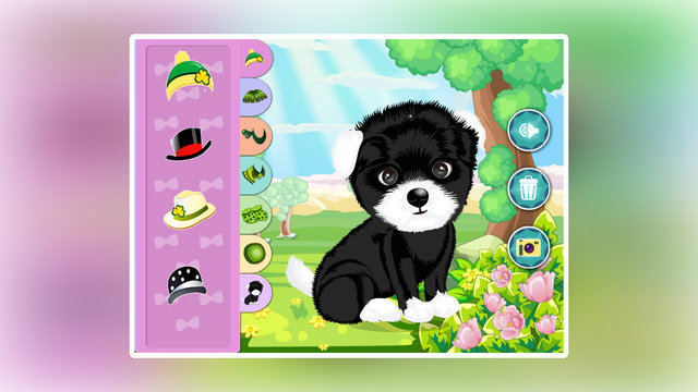 【免費遊戲App】Adorable Dog Dress Up-APP點子