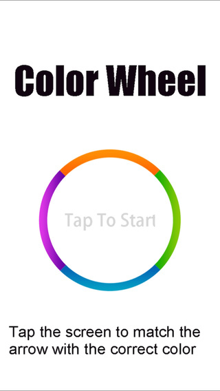 Crazy Rotate Color Wheel - Smash Tap To Match Arrow With Right Color