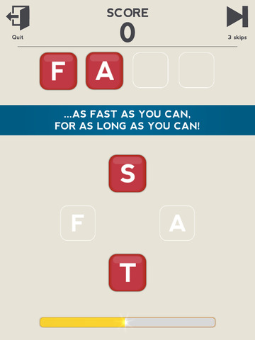【免費遊戲App】Four Little Letters-APP點子