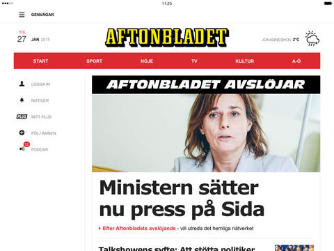 【免費新聞App】Aftonbladet-APP點子