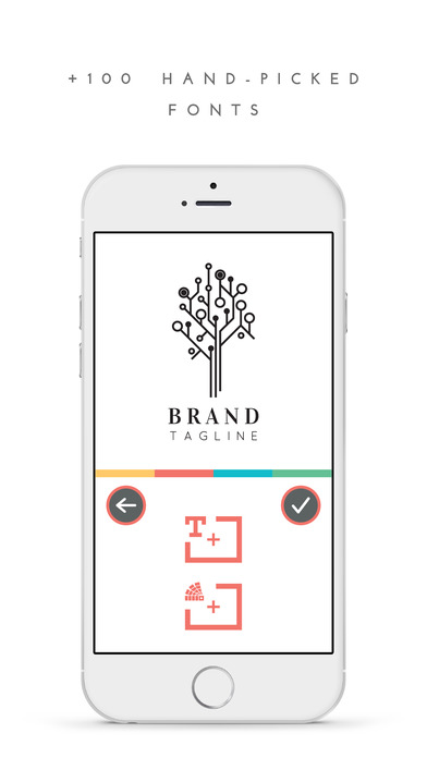 Screenshots of LogoScopic Studio – Logo Maker. for iPhone