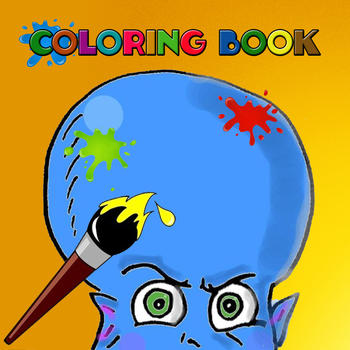 Free Coloring Pages For Megamind Edition 教育 App LOGO-APP開箱王