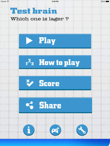 【免費遊戲App】What The Larger Number Game-APP點子