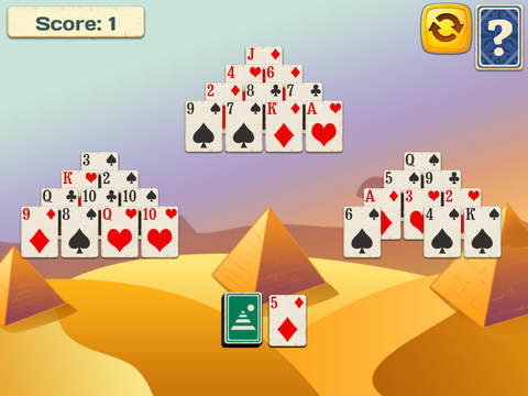 【免費遊戲App】Tripeaks Pyramid Solitaire Pro-APP點子