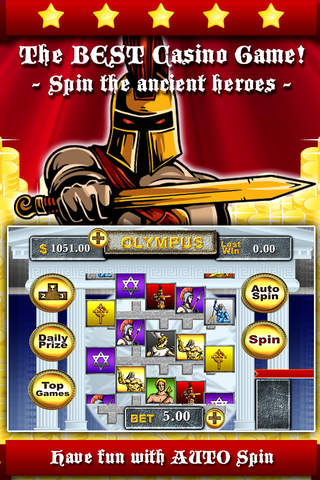 AAA Aaron Crazy Heroes Slots - Rush into an ancient city to touch the scramble spikes and win the epic jackpot screenshot 2
