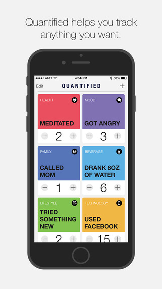 Quantified - Track Any Habit or Lifestyle Activity