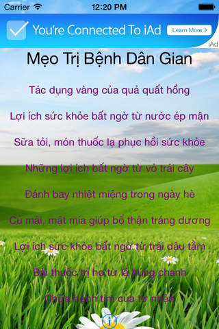 Thuoc Tri Benh Dan Gian screenshot 2