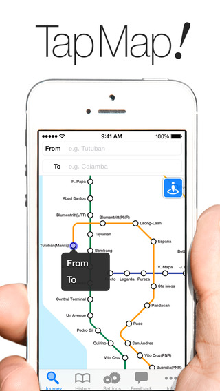 Transit - Manila Philippine transit app for subway and train by NAVITIME