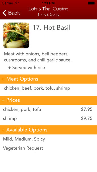 【免費生活App】Lotus Thai Cuisine - Los Osos-APP點子