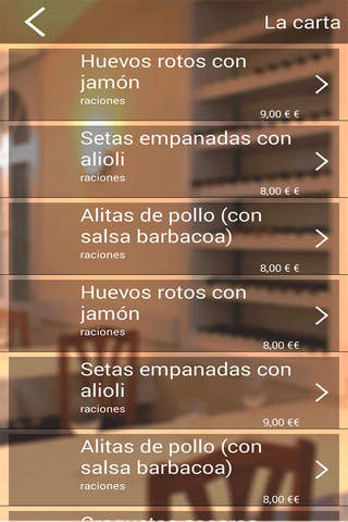 Restaurante el Parador screenshot 2