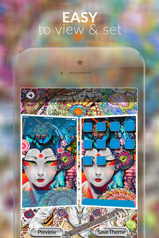 Trippy Artwork Gallery HD – Cool Wallpapers , Themes and Beautiful Album Backgrounds screenshot 3