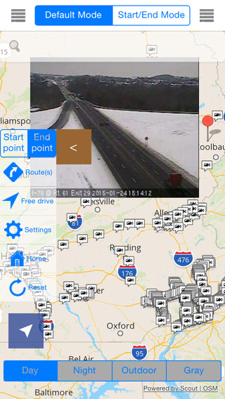 【免費交通運輸App】Pennsylvania Offline Map with Real Time Traffic Cameras Pro-APP點子