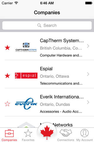 Canada@CES2015 screenshot 3