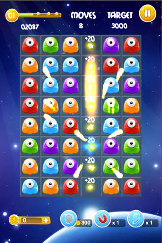 A Jelly Monsters Matcher screenshot 2