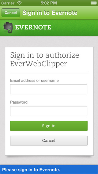 【免費生產應用App】EverWebClipper for Evernote - Clip Web pages to Evernote automatically-APP點子