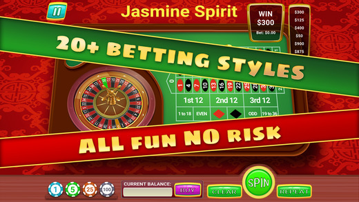 【免費遊戲App】Jasmine Spirit Chinese Roulette - FREE - Exotic Dream Vegas Casino Game-APP點子