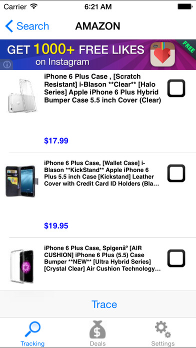 iPhone Screenshot 1