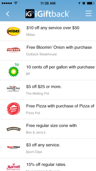 【免費生活App】iGiftback-APP點子
