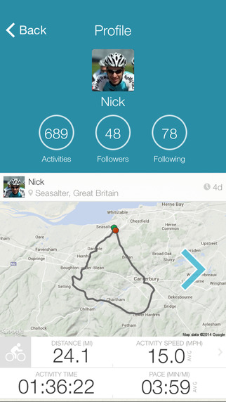 免費下載健康APP|Map My Tracks OutFront - GPS cycling running and fitness activity tracker app開箱文|APP開箱王