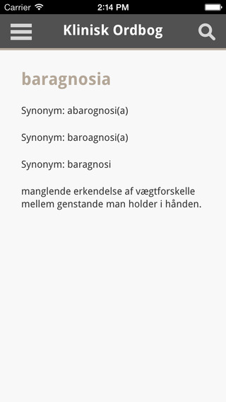 【免費醫療App】Klinisk Ordbog-APP點子