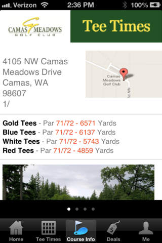 Camas Meadows Golf Club screenshot 3