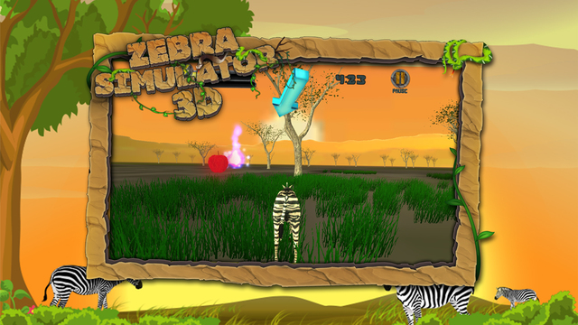 Zebra Wildlife Simulator 3D