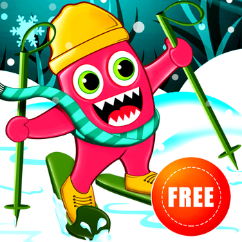 Monster Ski : The Winter Skiing Forest Creature - Free LOGO-APP點子