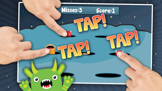 Monster Tap: Whack and Smash Free