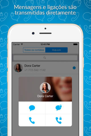 DiaLock VoIP & Messenger screenshot 3
