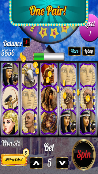 【免費遊戲App】All-Way Win Big at Pharaoh's Galaxy Casino - Fun Slots & Bonus Las Vegas Top Games Free-APP點子